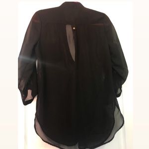 Sheer blouse